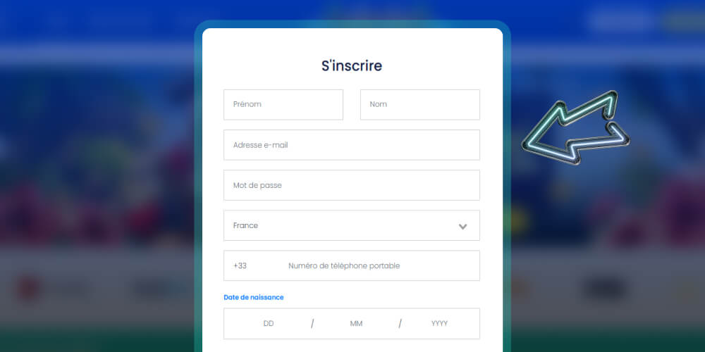 Remplissez le formulaire