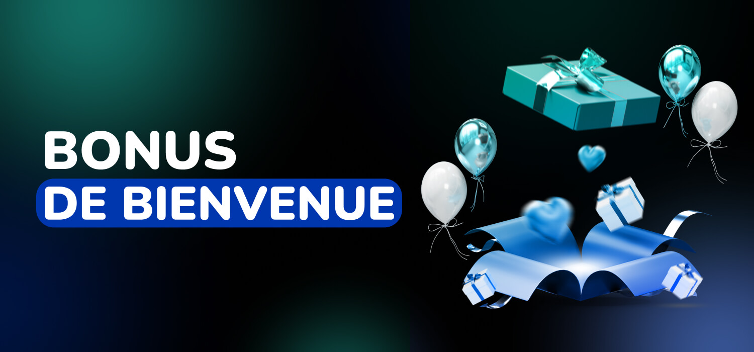 Bonus de bienvenue Lucky Treasure