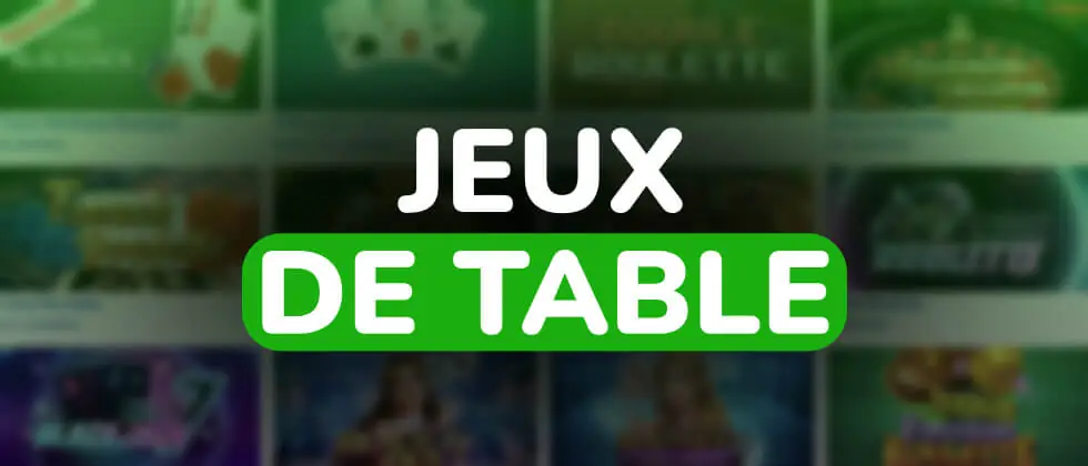 Jeux de table